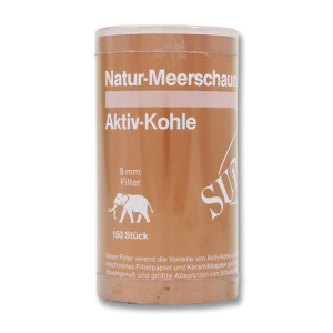 Pfeifenfilter WHITE ELEPHANT Superflow Meerschaum/Kohle...