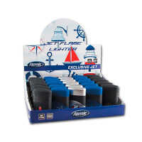 Feuerzeug Jet ATOMIC Maritim blaue Flamm gallery