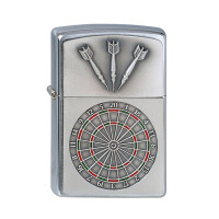 ZIPPO chrom gebürstet Dartboard 130 gallery