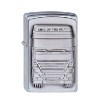 ZIPPO chrom gebürstet King of the R gallery