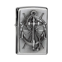 ZIPPO chrom gebürstet Nautic 200429 gallery