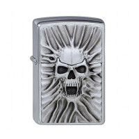 ZIPPO chrom gebürstet Scream of San gallery