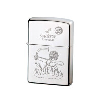 Zippo chrom poliert Schütze gallery