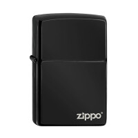 ZIPPO ebony mit Zippo Logo 60001246 gallery