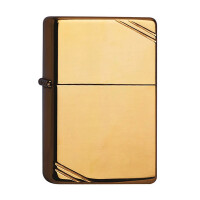 ZIPPO messing poliert Vintage Streifen 6 gallery