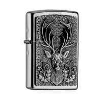 ZIPPO satiniert Deer 2004736 gallery