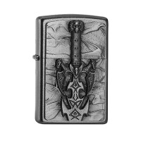 ZIPPO satiniert Emblem Dark Side Sword 2 gallery