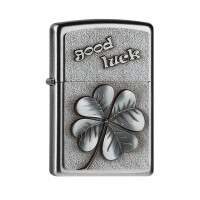 ZIPPO satiniert Good Luck Clover 2004509 gallery