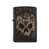 ZIPPO schwarz matt Skulls in Skull 20053 gallery