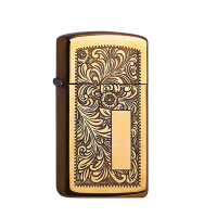 ZIPPO Slim Messing poliert Venetian 6000 gallery
