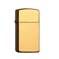 ZIPPO Slim Messing poliert 60001177