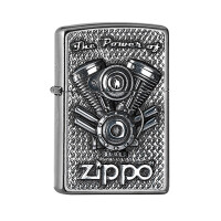ZIPPO Street chrom V Motor 2005714 gallery
