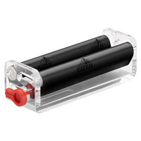 GIZEH Zigaretten-Roller Duo mit gelb extra slim
