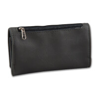 Feinschnitt-Tasche Kunstleder grau 15 x  gallery
