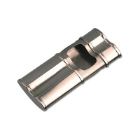 Taschenascher Metall PASSATORE chrom poliert 9 x 5,5 cm