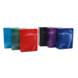 Zigarettenbox Kunststoff 25er farblich sortiert (12)