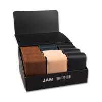 Zigarettenetui Kunstleder JAM 20er Packung 4 Farben