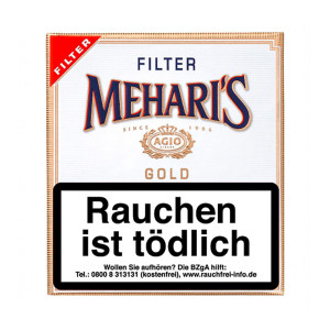 AGIO MEHARI&acute;S Gold Filter 20er &euro; 5,20