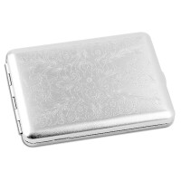Zigarettenetui Metall 18er 100 mm Nickel gallery
