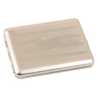 Zigarettenetui Metall 18er 100 mm Nickel gallery
