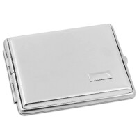 Zigarettenetui Metall 24er Nickel/satiniert mit...