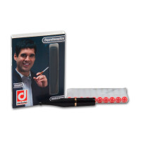 Zigarettenspitze DENICOTEA Slimline 6 mm schwarz Goldring