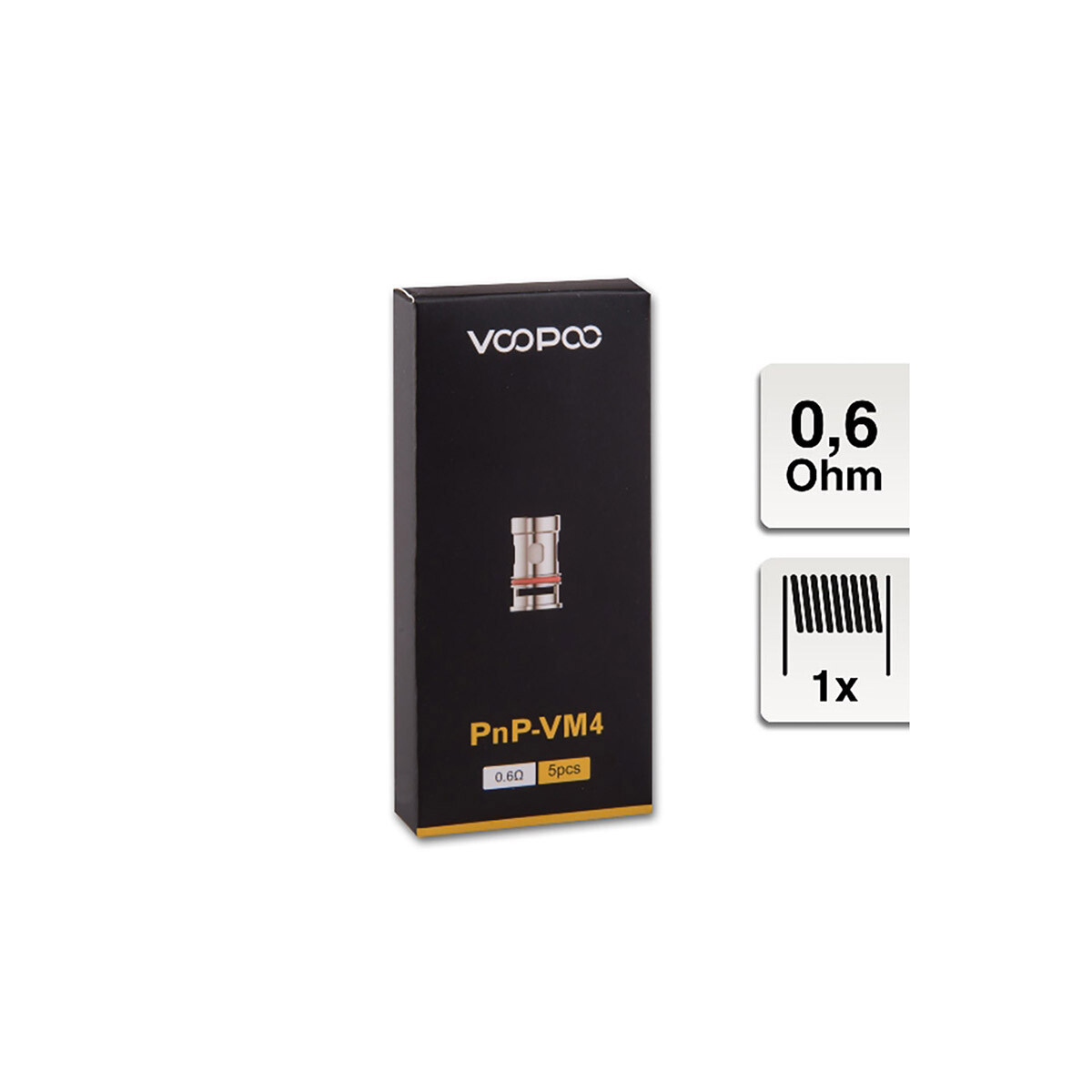 EZCC VP PnP-VM4 0,6 Ohm - TABAKSHOP.de - Dein Shop für Zigarren, Pfei ...