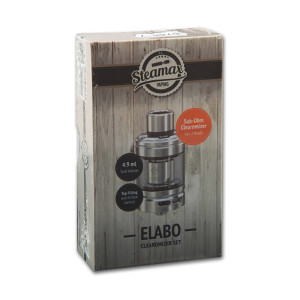 E-Clearomizer STEAMAX Elabo Set 0,2 + 0,25 Ohm