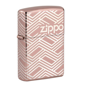 ZIPPO rose gold Abstract Laser