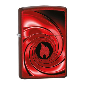 ZIPPO candy apple red Red Swir