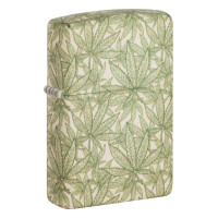 ZIPPO multi color Cannabis Des gallery