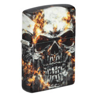 ZIPPO multi color Smokey Skull gallery