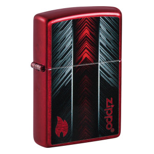 ZIPPO candy apple Red and Gray