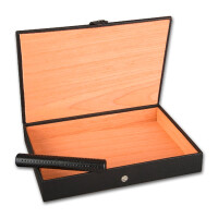 Reise-Humidor Columbus Lederoptik schwar gallery