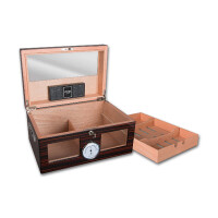 Humidor Ebony Finish hi-gloss H 18cm, B  gallery