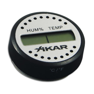 Hygrometer Xikar digital 4.5cm Durchmesser 1.5cm