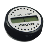 Hygrometer Xikar digital 4.5cm Durchmesser 1.
