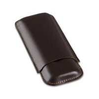 Cigarrenetui 2er Leder dunkelbraun Robus gallery