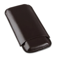 Cigarrenetui 3er Leder dunkelbraun Doubl gallery