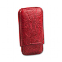 Cigarilloetui Leder WESS 5er burgund gallery