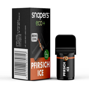 SNAPERS eco+ Pfirsich Ice 0mg