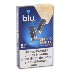 BLU 2.0 Pod Tobacco Vannil 9 mg