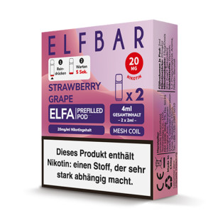 ELFBAR ELFA Strawb Grape 20mg