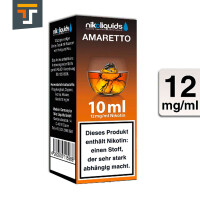 NIKOLIQUIDS Amaretto 12mg 2