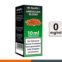 NIKOLIQUIDS American Blend 0mg 3