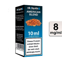 NIKOLIQUIDS American Blend 8mg gallery