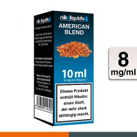 NIKOLIQUIDS American Blend 8mg 2