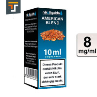 NIKOLIQUIDS American Blend 8mg 3