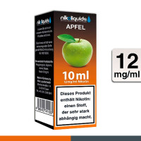 NIKOLIQUIDS Apfel 12mg 2