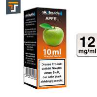 NIKOLIQUIDS Apfel 12mg 3